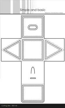 Simple and Basic Little Box Cutting Dies