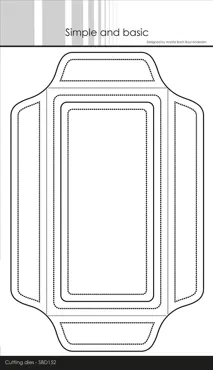 Simple and Basic Mini Slimcard Envelope Cutting Dies