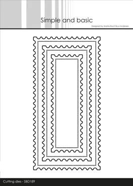 Simple and Basic Stamp Mini Slimcard Cutting Dies