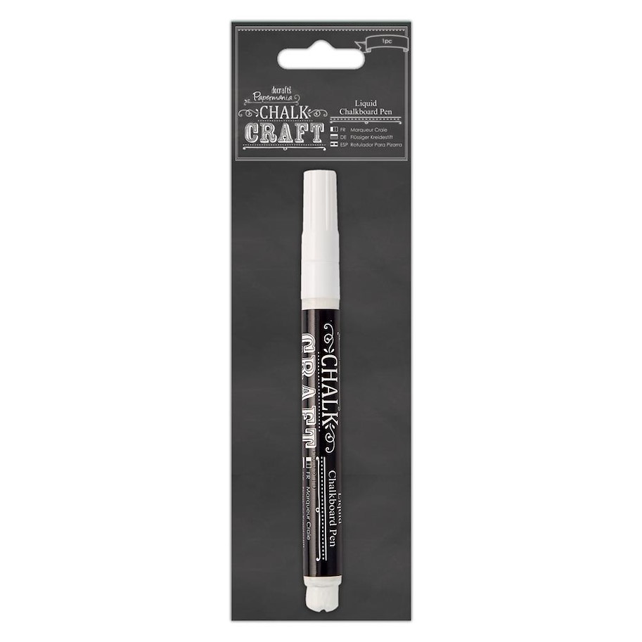 Papermania Liquid Chalkboard Pen (1pc) - White