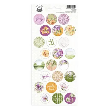 P13 - STICKER SHEET SECRET GARDEN 03, 10,5 X 23CM