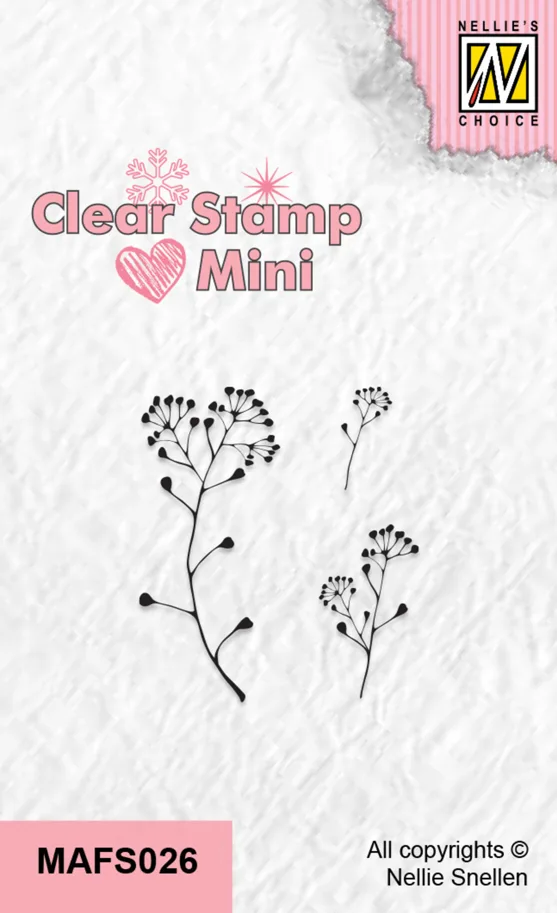 Nellie Snellen Embellifers Clear Stamps Mini 