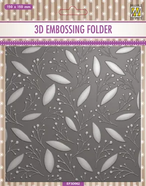 Nellie Snellen Leaves & Berries 3D Embossing Folders