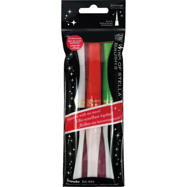 Kuretake ZIG Wink of Stella Brush-Glitter Christmas Sparkle 3er Set