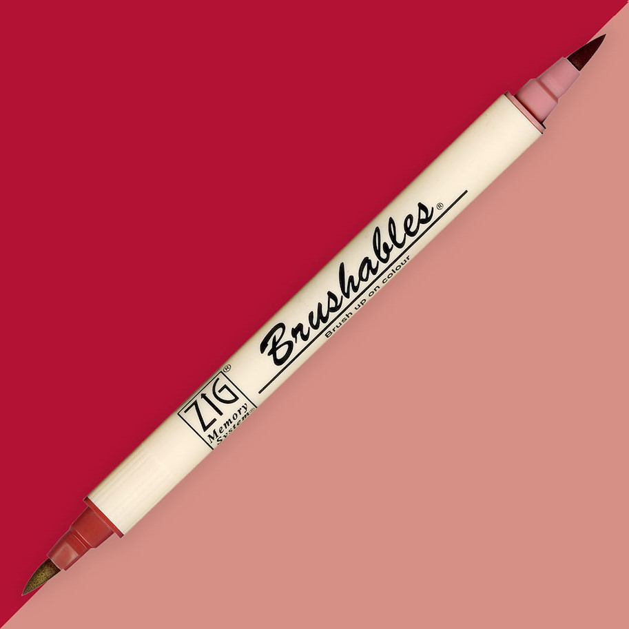 Kuretake Brushables - Antique Burgundy 