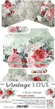 CRAFT O'CLOCK - VINTAGE LOVE - JUNK JOURNAL