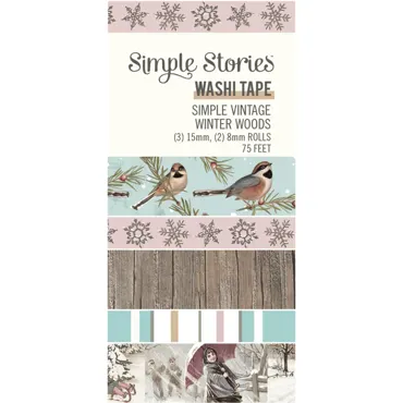 Simple Stories Simple Vintage Winter Woods Washi Tape