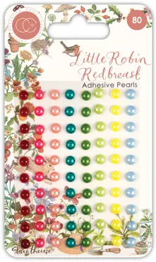 Craft Consortium Little Robin Redbreast Enamel Dots