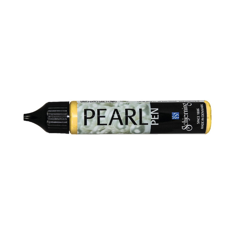 Schjerning Pearl Pen gelb