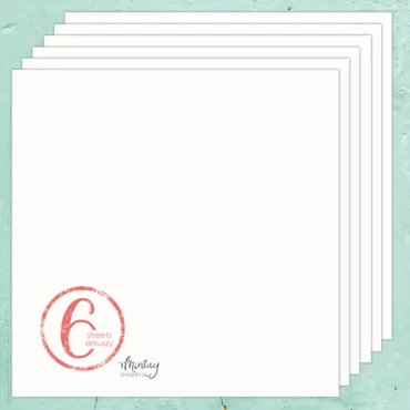 MINTAY CHIPPIES - 12 X 12 BASIC SQUARES, 6 PCS