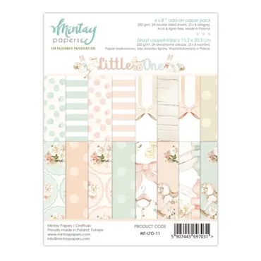 MINTAY PAPERS - 6 X 8 ADD-ON PAPER PAD - LITTLE ONE