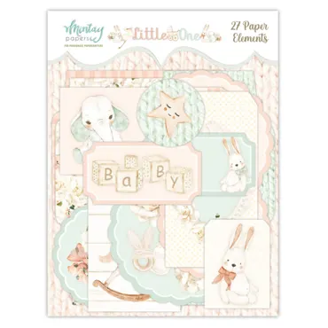 MINTAY PAPERS - PAPER ELEMENTS - LITTLE ONE, 27 PCS
