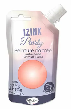 Aladine Izink Pearly Pale Peach Lustre Paste 80ml