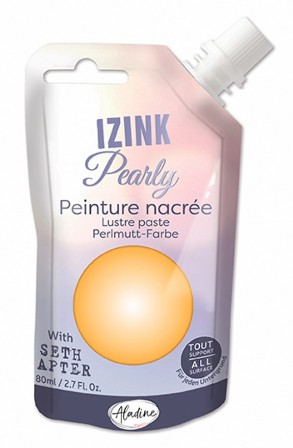 Aladine Izink Pearly Golden Glow Lustre Paste 80ml  