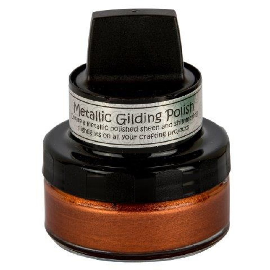 Cosmic Shimmer Metallic Gilding Polish Red Bronze 50ml 