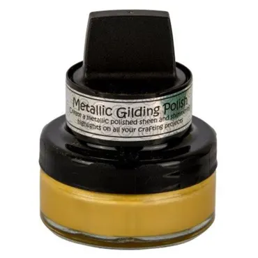 Cosmic Shimmer Metallic Gilding Polish Hay Bale 50ml