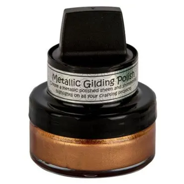 Cosmic Shimmer Metallic Gilding Polish Copper Shine 50ml