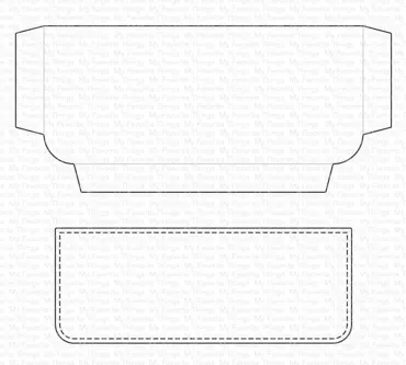 My Favorite Things Gift Card Pocket Die-namics