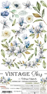 CRAFT O'CLOCK - VINTAGE SKY - EXTRAS SET - FLOWERS