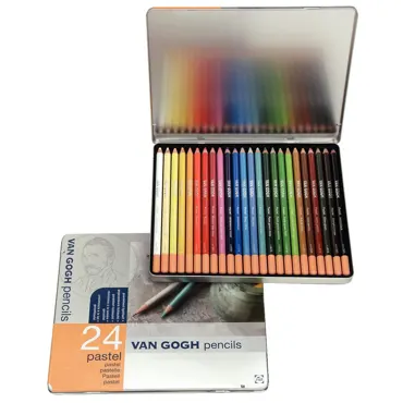 Royal Talens - Van Gogh - Basis-Set Pastellstifte mit 24 Farben