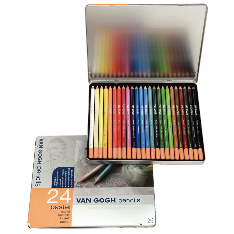 Royal Talens - Van Gogh - Basis-Set Pastellstifte mit 24 Farben