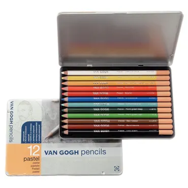 Royal Talens - Van Gogh - Starter-Set Pastellstifte mit 12 Farben