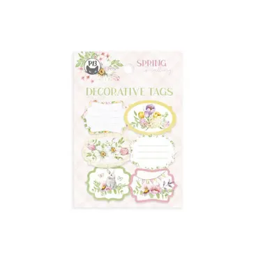 P13 - TAG SET SPRING IS CALLING 04, 6PCS