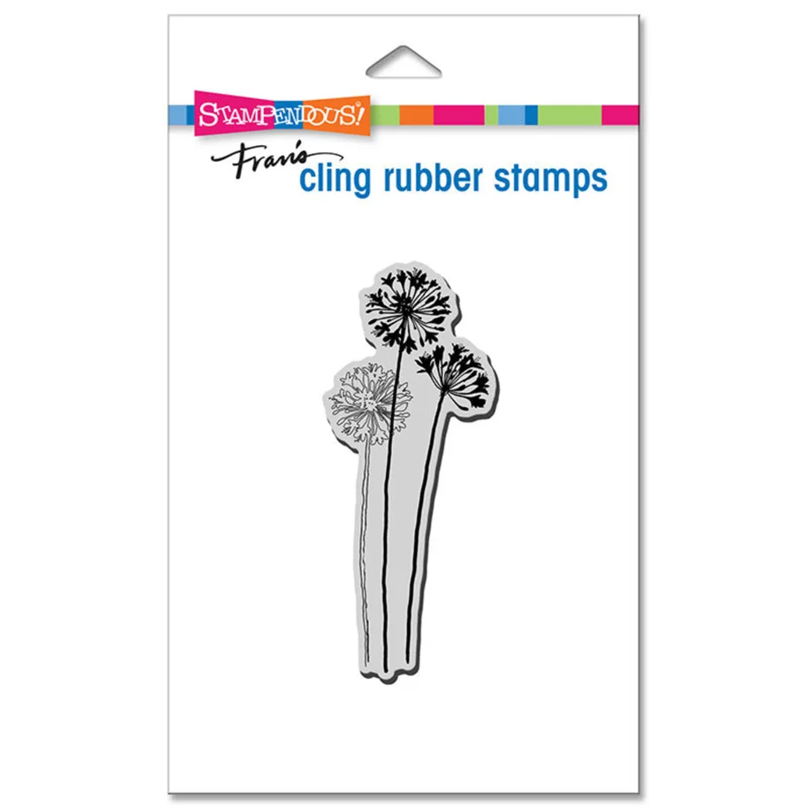 Stampendous Agapanthus Long Cling Rubber Stamps