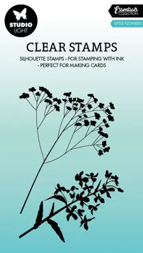 Studio Light Little Flowers Essentials Clear Stamps