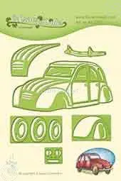 Leane Creatief stanzschablone Car DCV