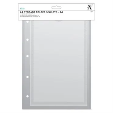 Xcut A4 Storage Folder Wallets A4