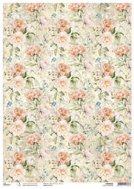 CIAO BELLA - RICE PAPER A3 FLORAL SWEETNESS