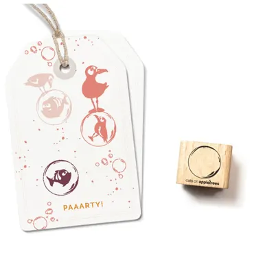 Cats on appletrees Stempel Seifenblase 2