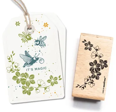 Cats on appletrees Stempel Frühlingszweig