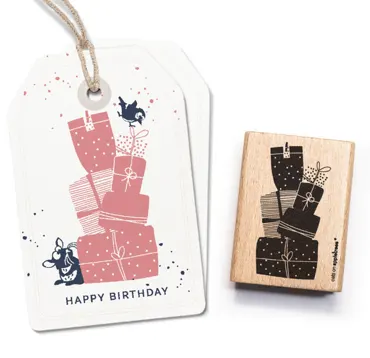 Cats on appletrees Stempel Geschenkeberg