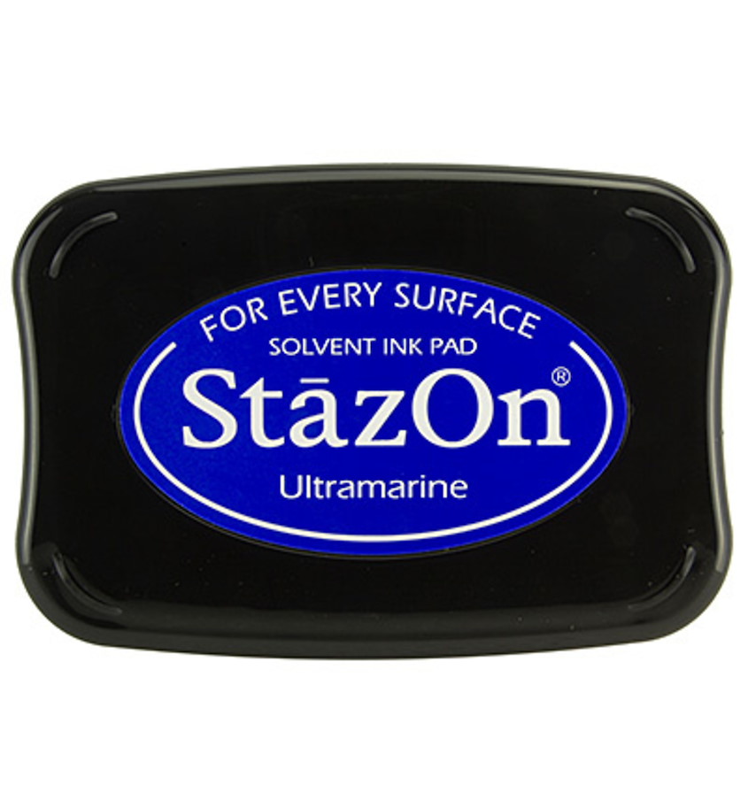 StazOn Solvent Ink pad Ultramarine