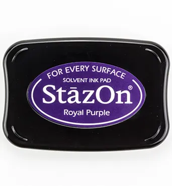 StazOn Solvent Ink pad Royal Purple