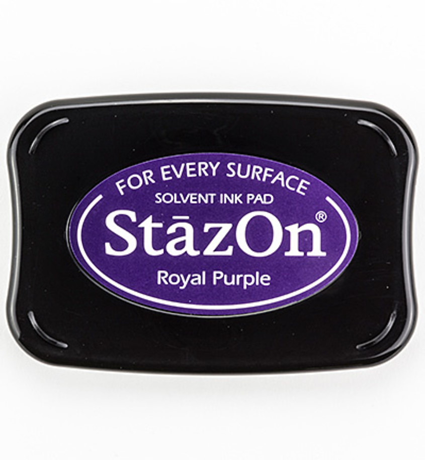 StazOn Solvent Ink pad Royal Purple 