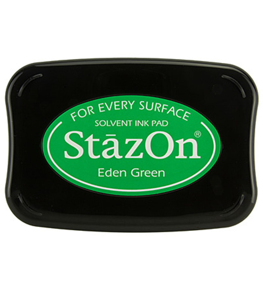 StazOn Solvent Ink pad Eden Green