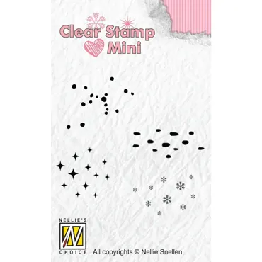 Nellie Snellen Mini Clear Stamps Various