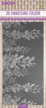 Nellie Snellen 3D Embossing Folder Lupins