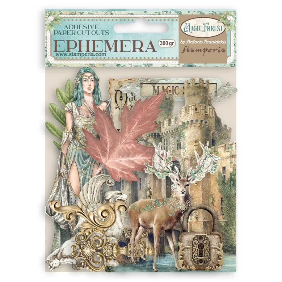 Stamperia Magic Forest Ephemera (39pcs) 