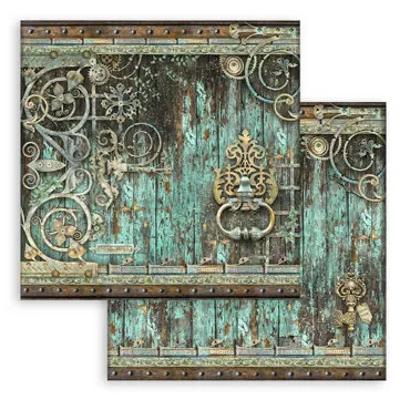 Stamperia Magic Forest 12x12 Inch Paper Sheet Door Ornaments