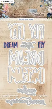 Studio Light Feelings of Freedom Dies Spread Your Wings