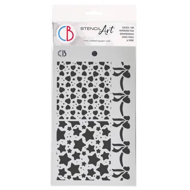 CIAO BELLA - TEXTURE STENCIL 5"X8" TENDER TIME