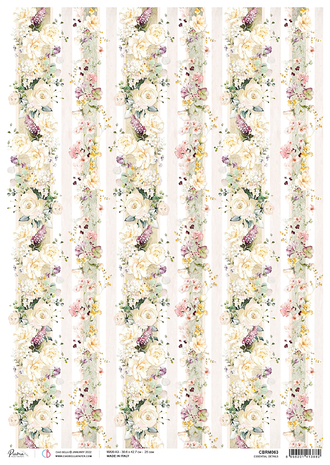 CIAO BELLA - RICE PAPER A3 ESSENTIAL DETAILS