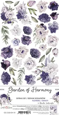 CRAFT O'CLOCK - GARDEN OF HARMONY - EXTRAS SET - FLOWERS