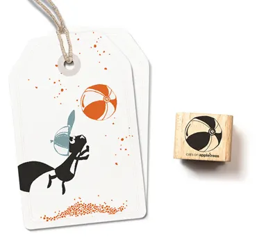 Cats on appletrees Stempel Wasserball