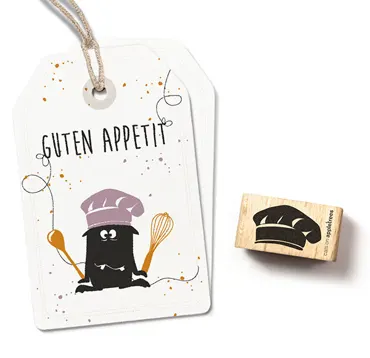 Cats on appletrees Stempel Kochmütze