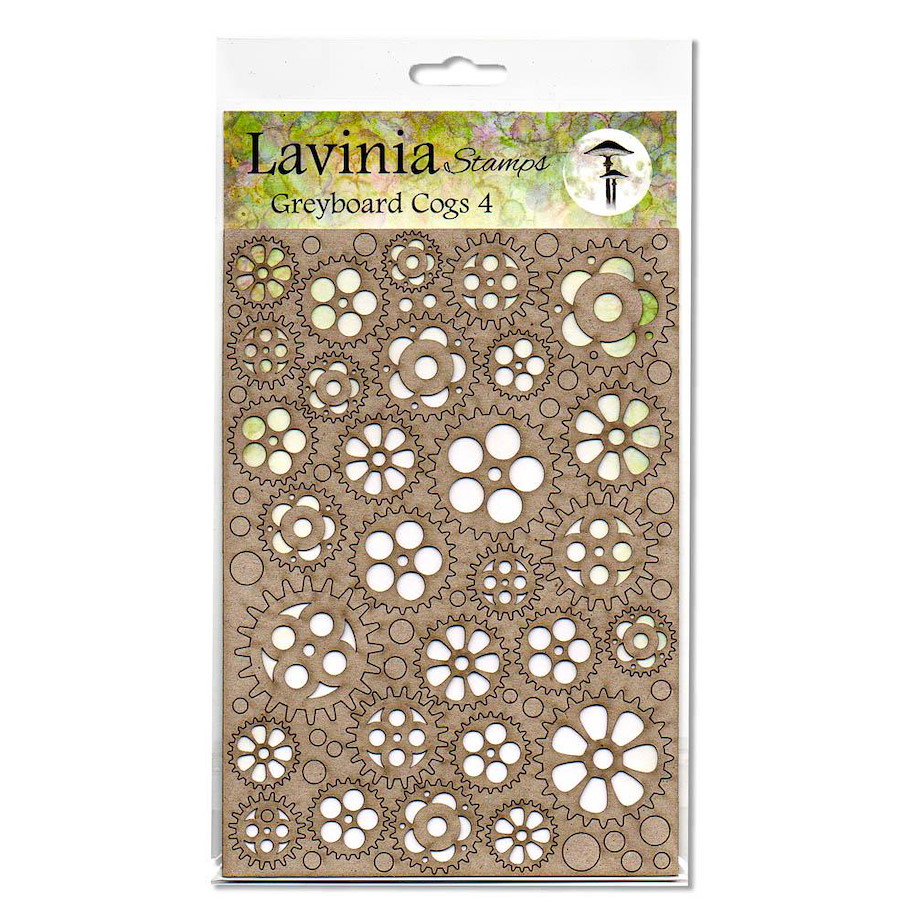 Lavinia Stamps Greyboard Cogs 4